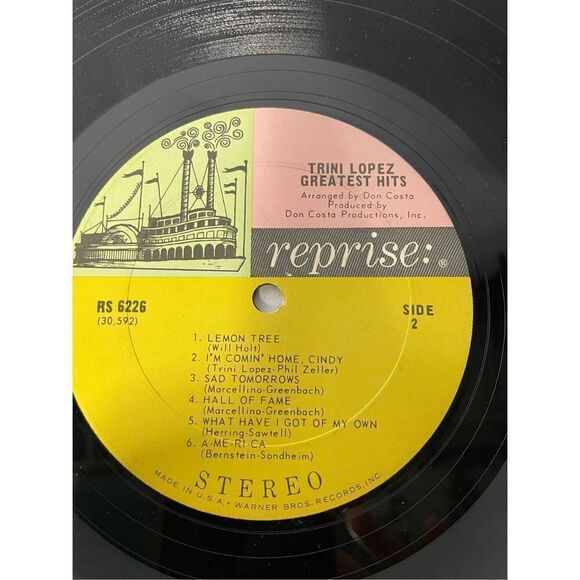Trini Lopez greatest hits vinyl records - Picture 8 of 10